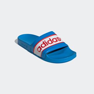 Adidas Originals Badesandale »ADILETTE« Bright Blue / Cloud White / Red  48,5