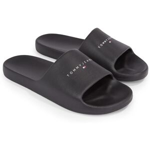 Tommy Jeans Pantolette »TJM BASIC SLIDE«, Sommerschuh, Schlappen, Poolslides,... schwarz  42