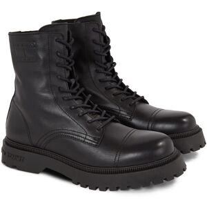 Tommy Jeans Schnürstiefelette »TJM CASUAL BOOT«, mit seitlicher Logoprägung schwarz  41