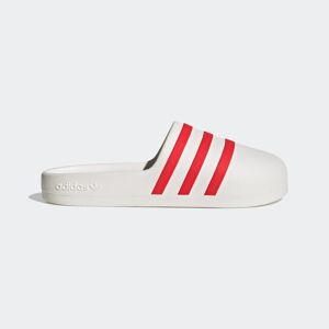 Adidas Originals Badesandale »ADILETTE« Off White / Red / Wonder White  40,5