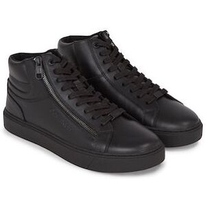 Calvin Klein Schnürboots »HIGH TOP LACE UP W/ZIP RUBB«, mit Zierreissverschluss schwarz  45