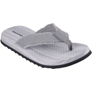 Skechers Zehentrenner »TANTRIC-FRITZ«, Sommerschuh, Schlappen, Poolslides,... grau  43