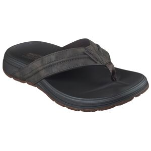 Skechers Zehentrenner »PATINO-MARLEE«, Sommerschuh, Schlappen, Poolslides,... dunkelbraun  40