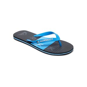 Quiksilver Sandale »Molokai Word Block« Blue/Black/Blue  12(45)