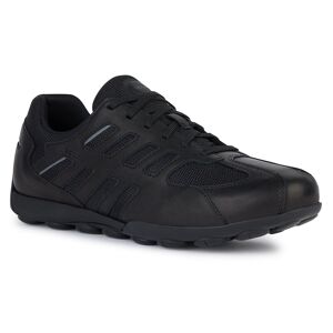 Geox Sneaker »U SNAKE 2.0 A«, mit dunkler Sohle, Freizeitschuh, Halbschuh,... schwarz  43