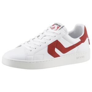 Levi's® Sneaker »SW«, mit modischem Kontrastbesatz, Freizeitschuh, Halbschuh,... weiss-rot  44