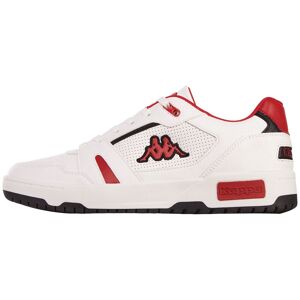 Kappa Sneaker white/red  37