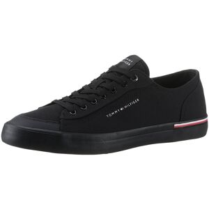 Tommy Hilfiger Sneaker »CORPORATE VULC CANVAS«, mit Streifen an der Ferse,... schwarz  40