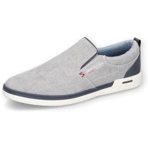 Dockers by Gerli Slipper, Slip-On Sneaker, Freizeitschuh, Schlupfschuh,... grau Größe 44