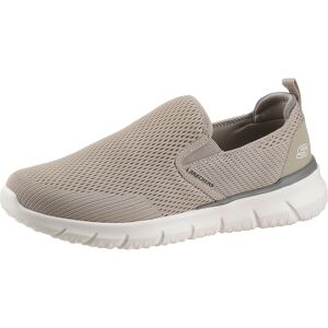 Skechers Slipper »DEL RETTO«, Slipper, Freizeitschuh mit gepolstertem Fersenpart taupe Größe 45