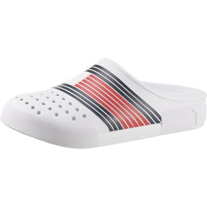 Tommy Hilfiger Clog »COMFORTABLE EVA HILFIGER MULE«, mit luftiger Lochung weiss Größe 41/42