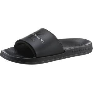 Calvin Klein Jeans Badepantolette »FERRIS 1R«, Sommerschuh, Poolslides,... schwarz Größe 45