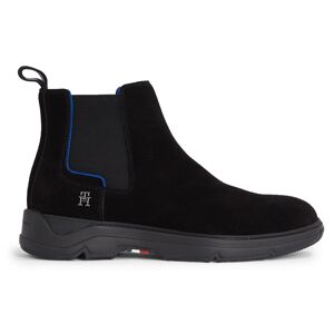 Tommy Hilfiger Chelseaboots »PREMIUM TH SUEDE HYBRID CHELSEA«, mit... schwarz Größe 44