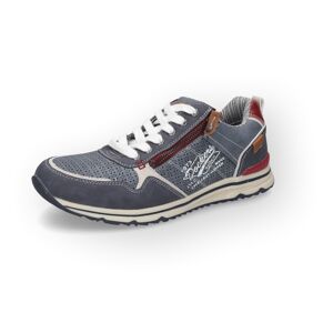 Dockers by Gerli Sneaker, Freizeitschuh, Halbschuh, Schnürschuh mit... blau Größe 41