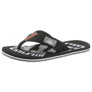 Tommy Hilfiger Zehentrenner »ESSENTIAL TH BEACH SANDAL«, Sommerschuh,... schwarz Größe 41