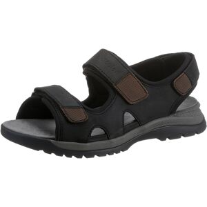 Waldläufer Sandale »H-Taro«, Sommerschuh, Klettschuh, Freizeitsandale, mit... schwarz-braun Größe 12,5 (47,5)