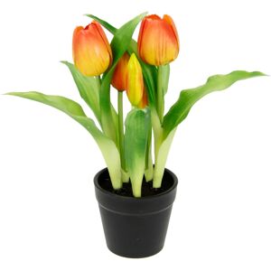 I.GE.A. Kunstblume »Tulpen« orange Größe