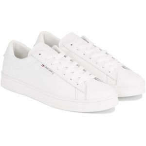 Tommy Jeans Sneaker »TJM LEATHER LOW CUPSOLE«, mit Label, Freizeitschuh,... ecru Größe 44