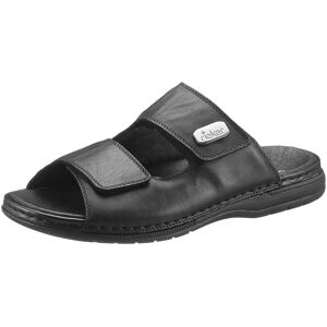 Rieker Pantolette, Sommerschuh, Schlappen, Klettschuh, mit zwei... schwarz Größe 45