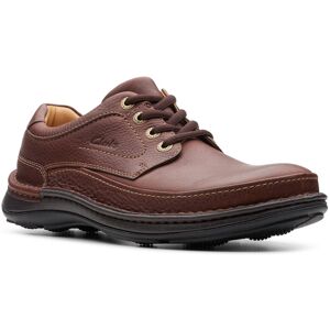 Clarks Schnürschuh »Nature Three«, herausnehmbares Fussbett, Freizeitschuh,... Mahogany Leather Größe 41