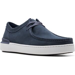 Clarks Schnürschuh »Courtlite Seam«, Herausnehmbares Fussbett, Freizeitschuh,... Navy Suede Größe 47