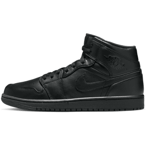 Air Jordan 1 Mid Schuh - Schwarz - 42