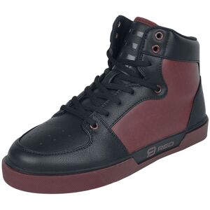 Sneaker high   schwarz/rot 