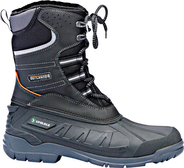 Spirale Gummistiefel, Farbe schwarz, Gr. 40