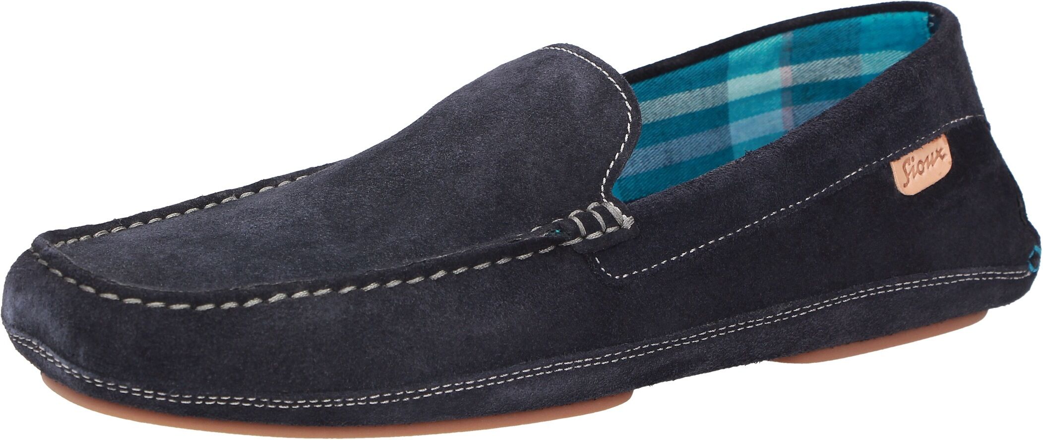 SIOUX Slipper »Farmilo-700« blau  39 (6) 40 (6,5) 41 (7,5) 42 (8) 43 (9) 44 (9,5) 45 (10,5) 46 (11)