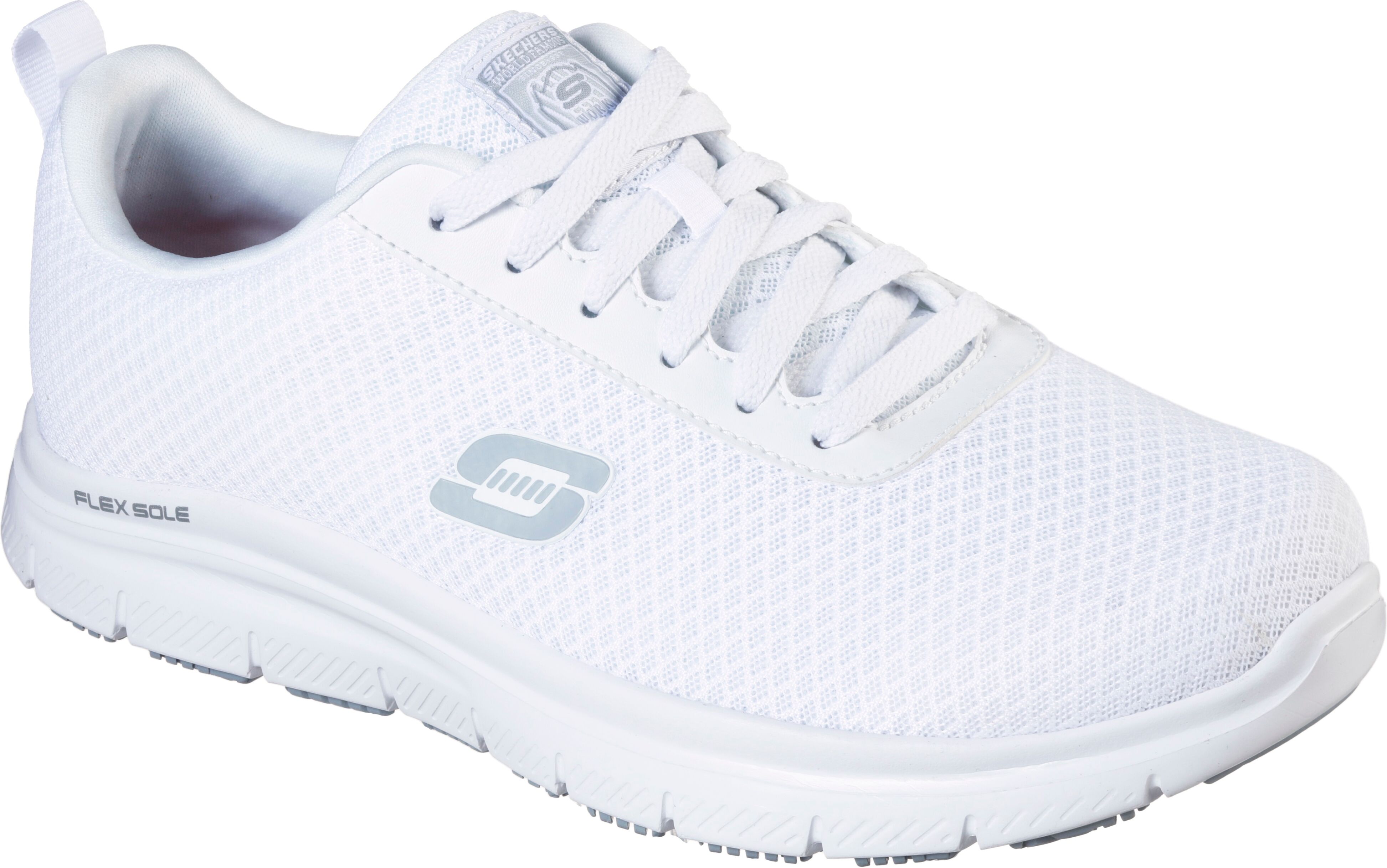 Skechers Berufsschuh, mit gepolsterter Innensohle weiss  39 40 41 42 43 44 45 46 47,5 48,5