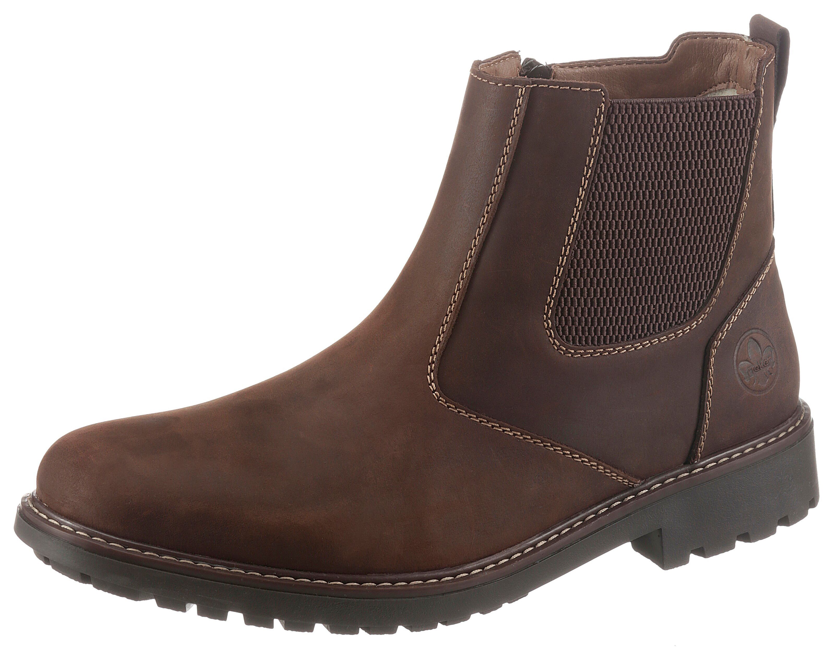 Rieker Chelseaboots, mit bequemem Stretch braun  40 41 42 43 44 45 46