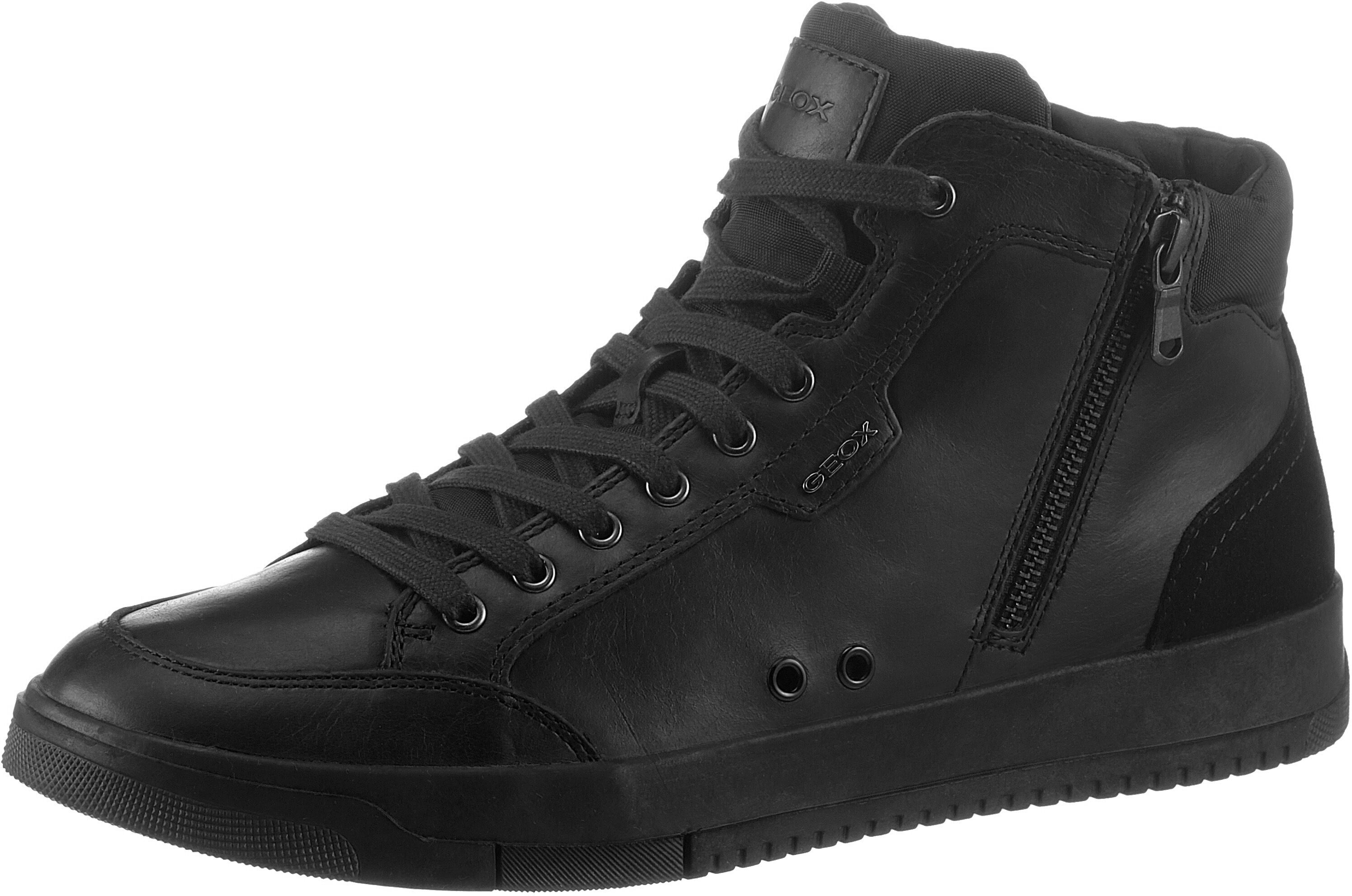 Geox Sneaker »U Segnale«, mit Reissverschluss schwarz  40 41 42 43 44 45 46