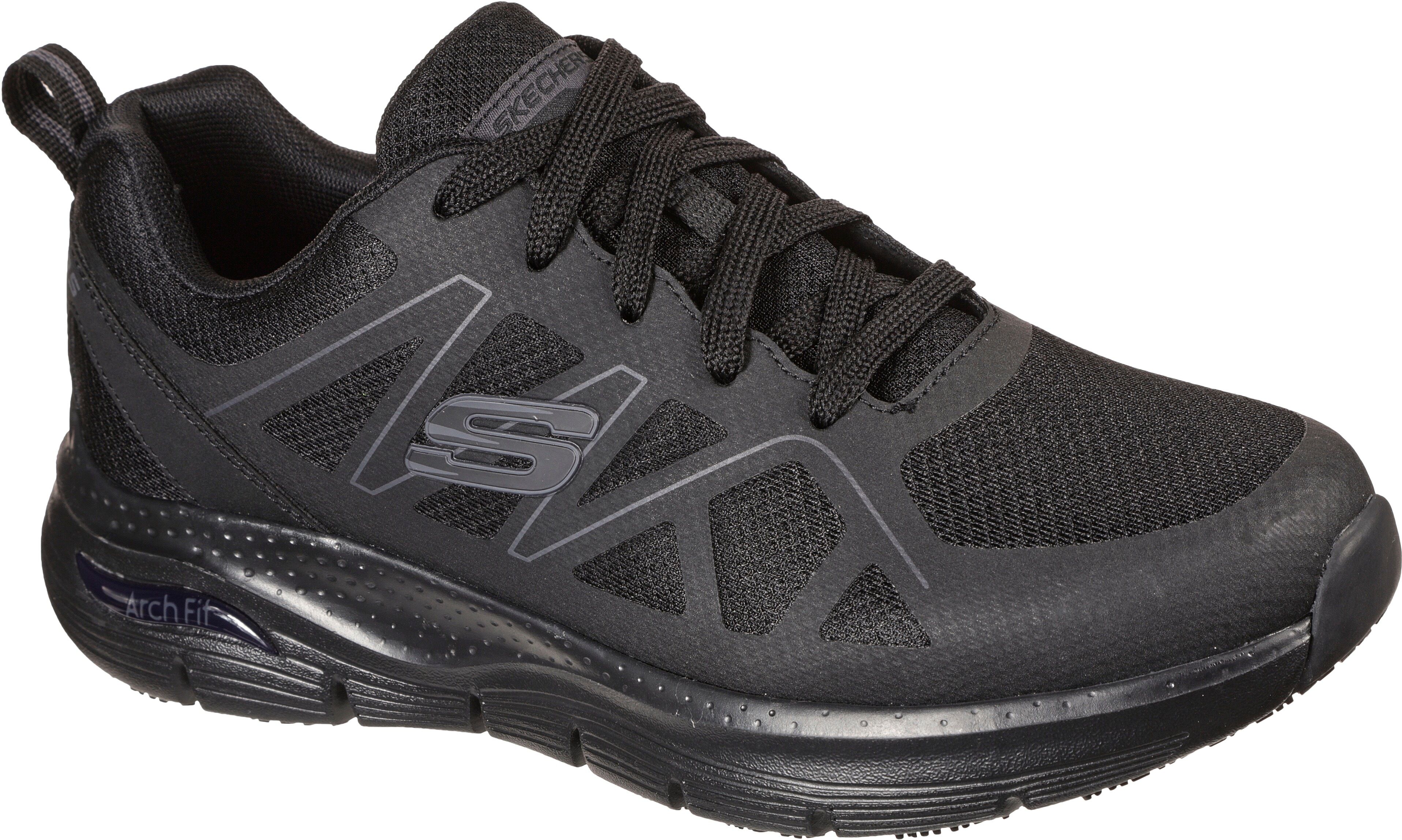 Skechers Berufsschuh »ARCH FIT SR«, mit gepolstertem Schaftrand schwarz  40 41 42 43 44 45 46 47,5 48,5