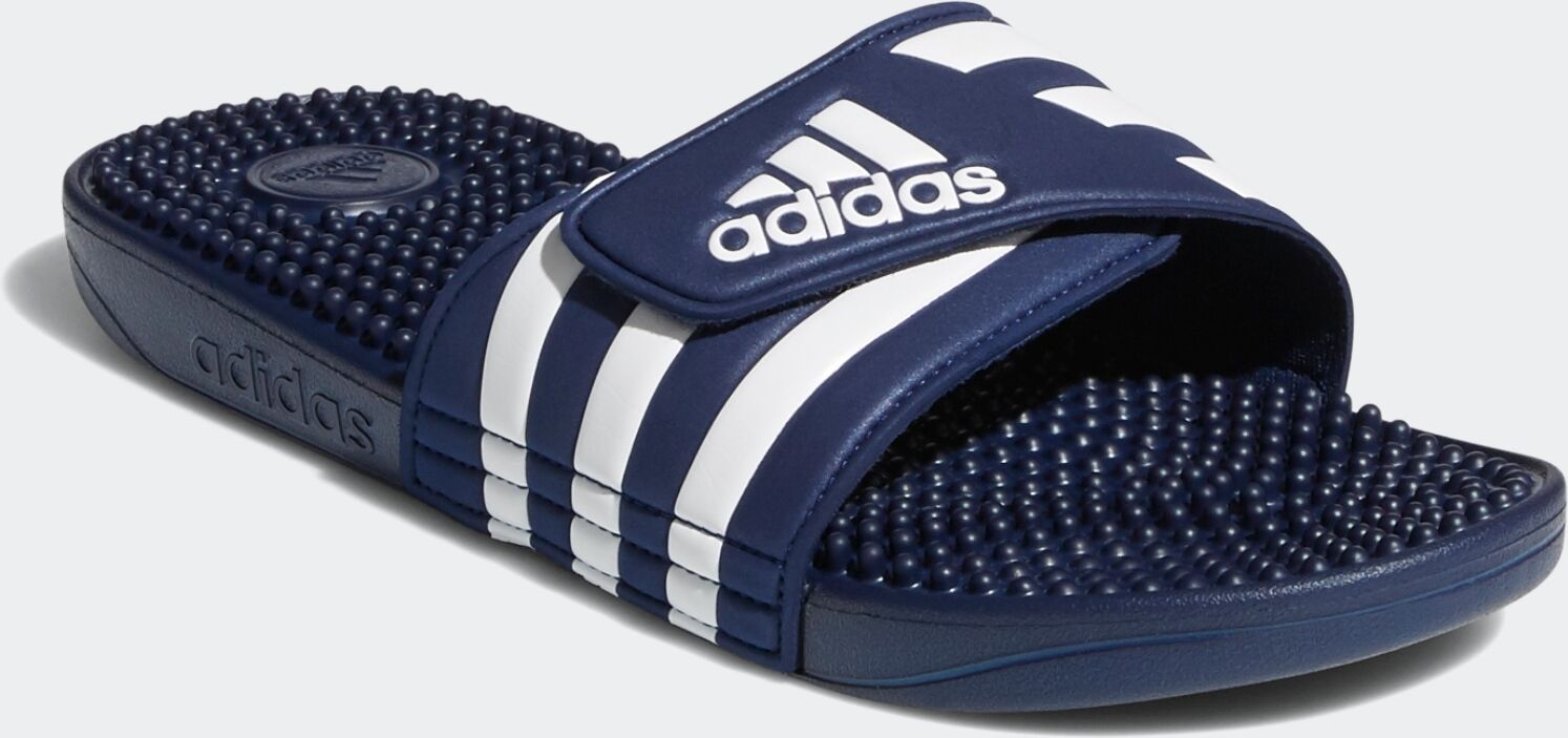 Adidas Performance Badesandale »ADISSAGE BADESCHLAPPEN«, Massagenoppen blau Größe 40,5 42 43 44,5 46 47 48,5