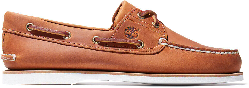 Timberland Bootsschuhe aus Leder Classic Boat BRAUN