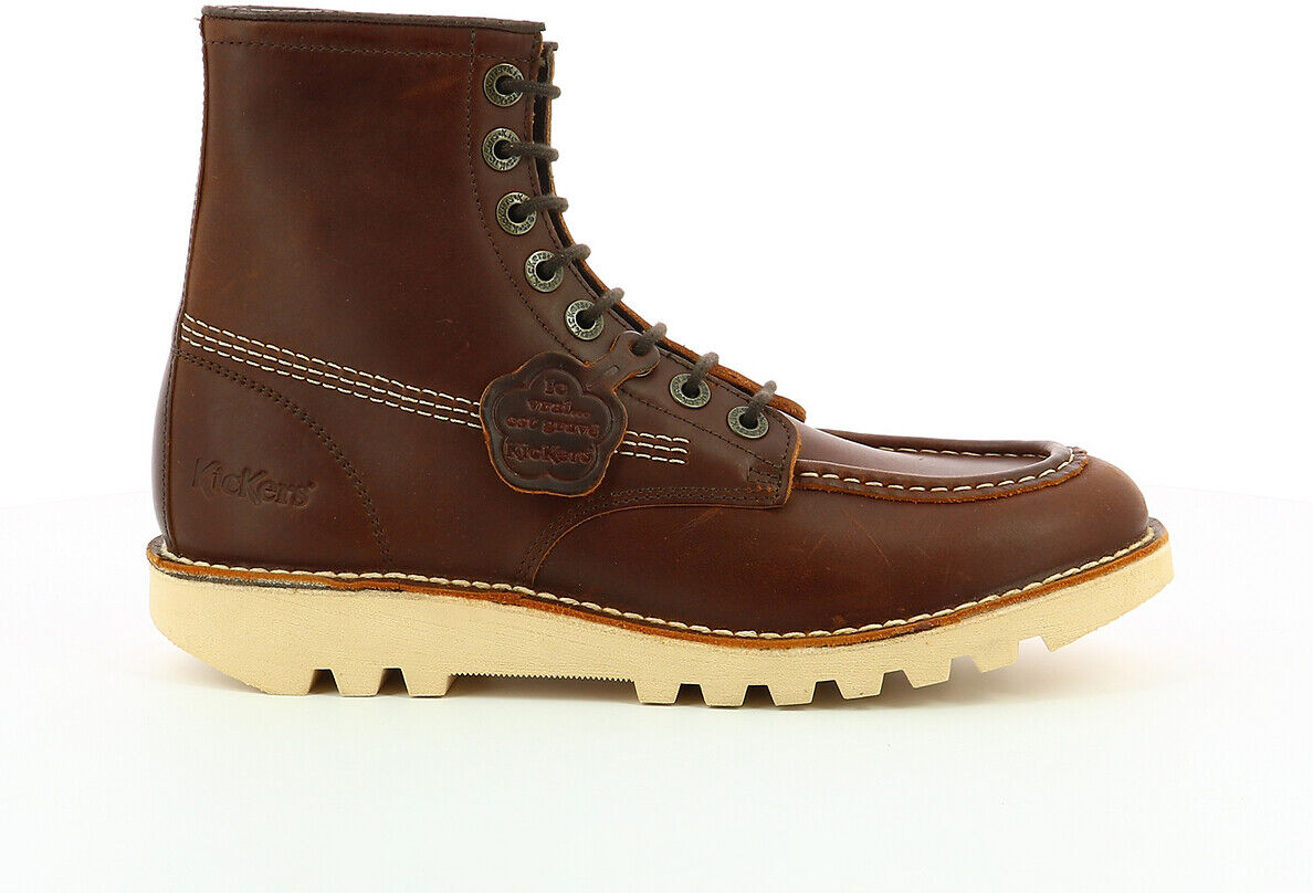 KICKERS Lederboots Neoparakick BRAUN