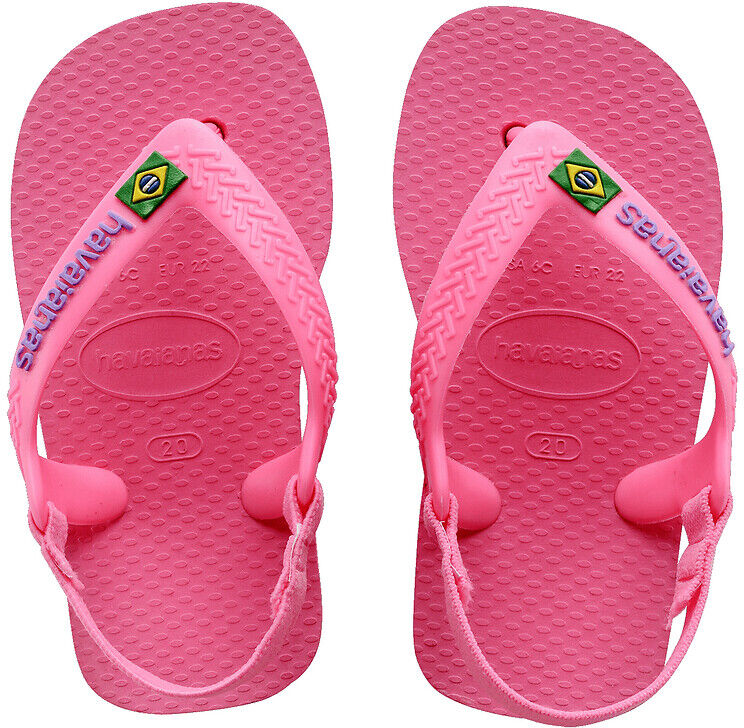 HAVAIANAS Zehensandalen Baby Brasil Logo II ROSA