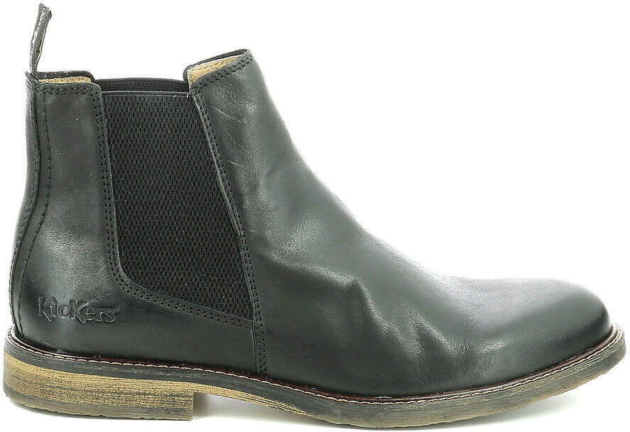 KICKERS Chelsea-Boots Alphatri, Leder SCHWARZ