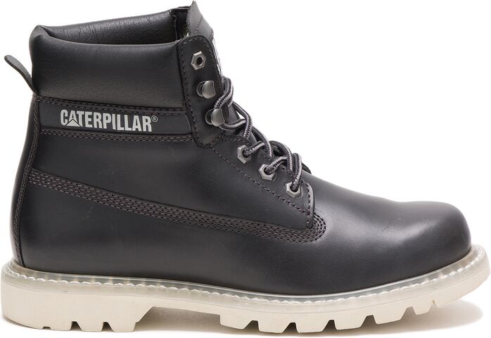 Caterpillar Lederboots Colorado SCHWARZ