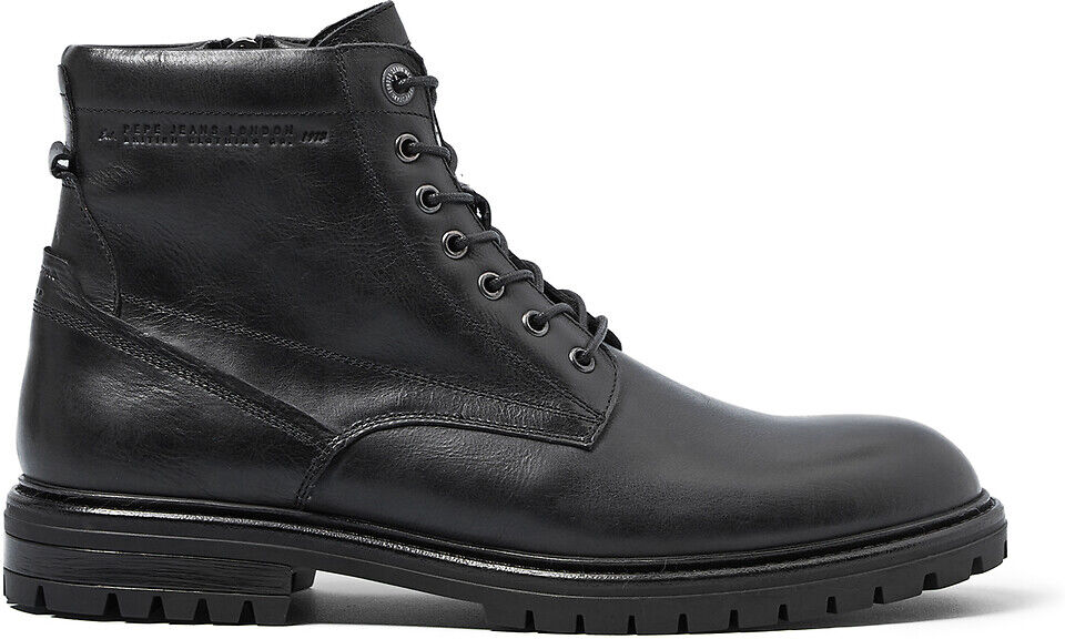 PEPE JEANS Boots Ned, Leder SCHWARZ;BRAUN