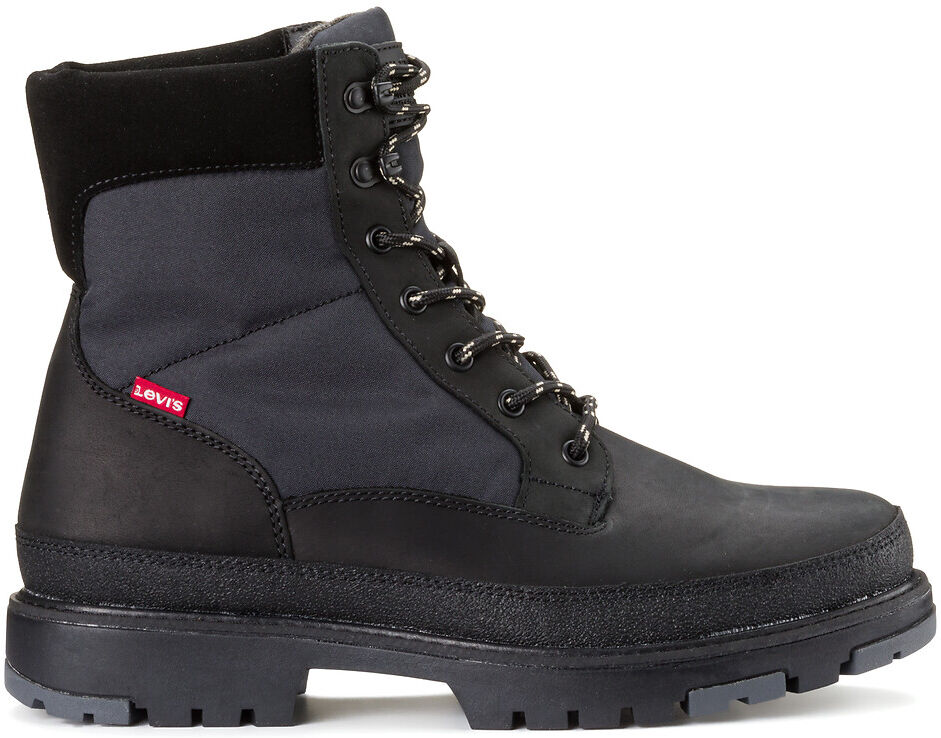 LEVI'S Boots Torsten Quilted, Nubukleder SCHWARZ