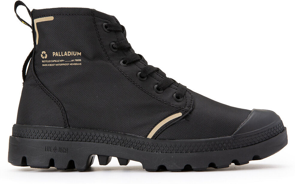 PALLADIUM Hohe Sneakers Pampa Lite Recycled SCHWARZ