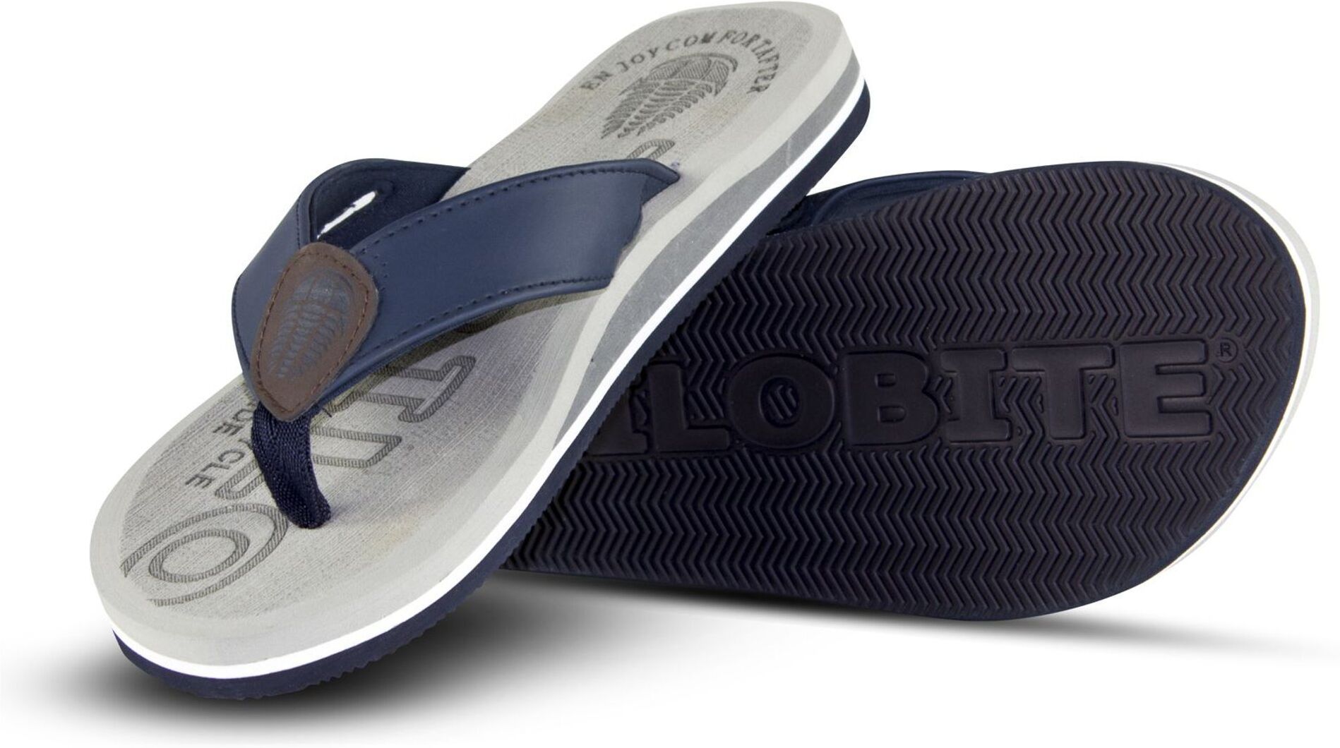 Trilobite Aftride Flip Flops 42 Grau Blau