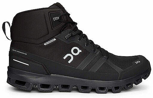 ON Herren Wanderschuhe Cloudrock Waterproof All Black schwarz   Größe: 49   23.99854 Auf Lager Herren 49