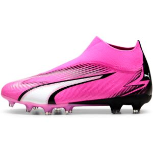 Men's Puma ULTRA MATCH FG/AG Laceless Football Boots, Pink, Size 44.5, Shoes - male - Size: 44.5