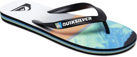 Quiksilver ŽABKY QUIKSILVER MOLOKAI LAVA DIVISION - černá - US13