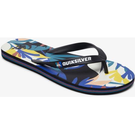 Quiksilver ŽABKY QUIKSILVER MOLO TROPICAL F - černá - US12