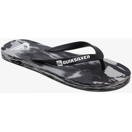 Quiksilver ŽABKY QUIKSILVER MOLOKAI MARLED - černá - US12