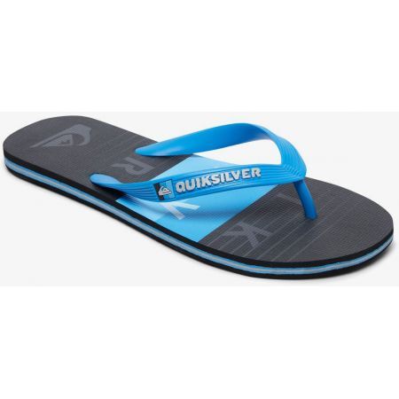 Quiksilver ŽABKY QUIKSILVER MOLOKAI WORD BLOCK - modrá - US9