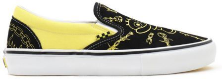 Vans BOTY VANS Skate Slip-On (SPONGEBOB) - černá - US7.5